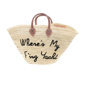 “Where's My F'ing Yacht" Bag - Sunni Spencer EXCLUSIVE x Poolside