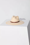Hat Attack - Raffia Crochet Cowboy Hat - Natural/Gold