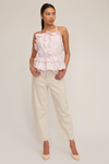 Marissa Webb - So Relaxed French Terry Wide Leg Sweatpant - White