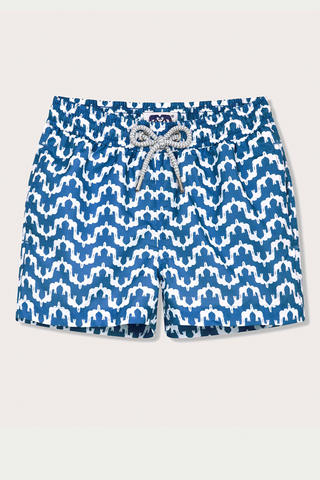 Love Brand & Co - Boys' Staniel Swim Shorts - Navy Candy Stripe