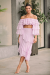 Miguelina - Pilar Hand Knit Maxi Skirt - Brown Multi