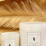 Sunni Spencer - Classic Holiday Island Candle - White