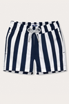 Love Brand & Co - Men's Staniel Swim Trunks - Navy Candy Stripe