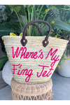 "Where's My F'ing Jet" Bag - Sunni Spencer EXCLUSIVE x Poolside