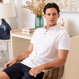 Sunni Spencer - Classic S/S Polo - White