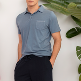 Sunni Spencer - Classic S/S Polo - Slate