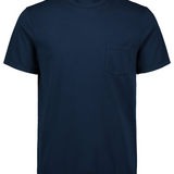 Sunni Spencer - Classic Crew Neck Pocket Tee - Navy