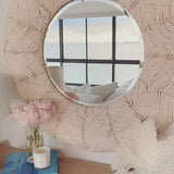Coco Bead Mirror - Ivory