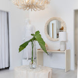 Coastal Coco Bead Chandelier