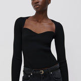 SIMKHAI - Giuliana Top - Black