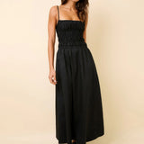 Solid & Striped - Deltra Midi Dres - Noir