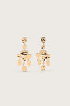 Cult Gaia - Sloane Earring - Shiny Brass