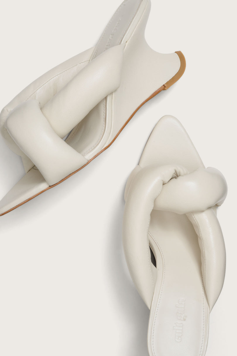 Cult Gaia - Irene Sandal - Off White