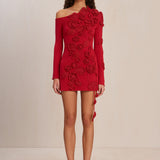 Cult Gaia - Kaela Crochet Dress - Merlot