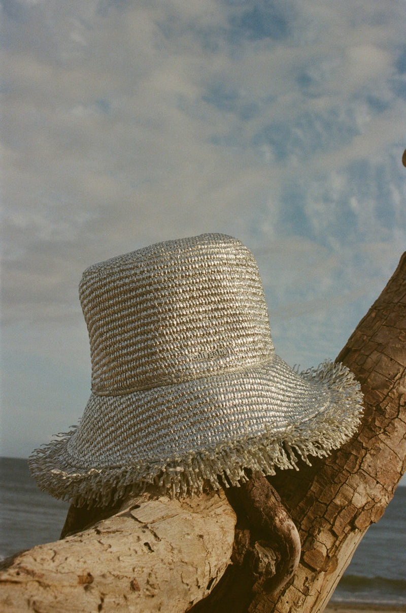 Cult Gaia - Kumi Bucket Hat - Silver