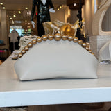 Cult Gaia - Una Clutch - Off White