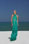 Dannijo - Midi Slip Dress - Emerald