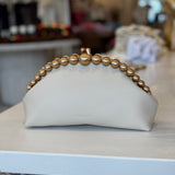 Cult Gaia - Una Clutch - Off White