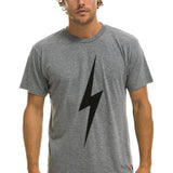 Aviator Nation - Bolt Crew Tee - Heather Gray