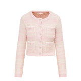 LoveShackFancy - Blanca Knit Cardigan - Vanilla Blush