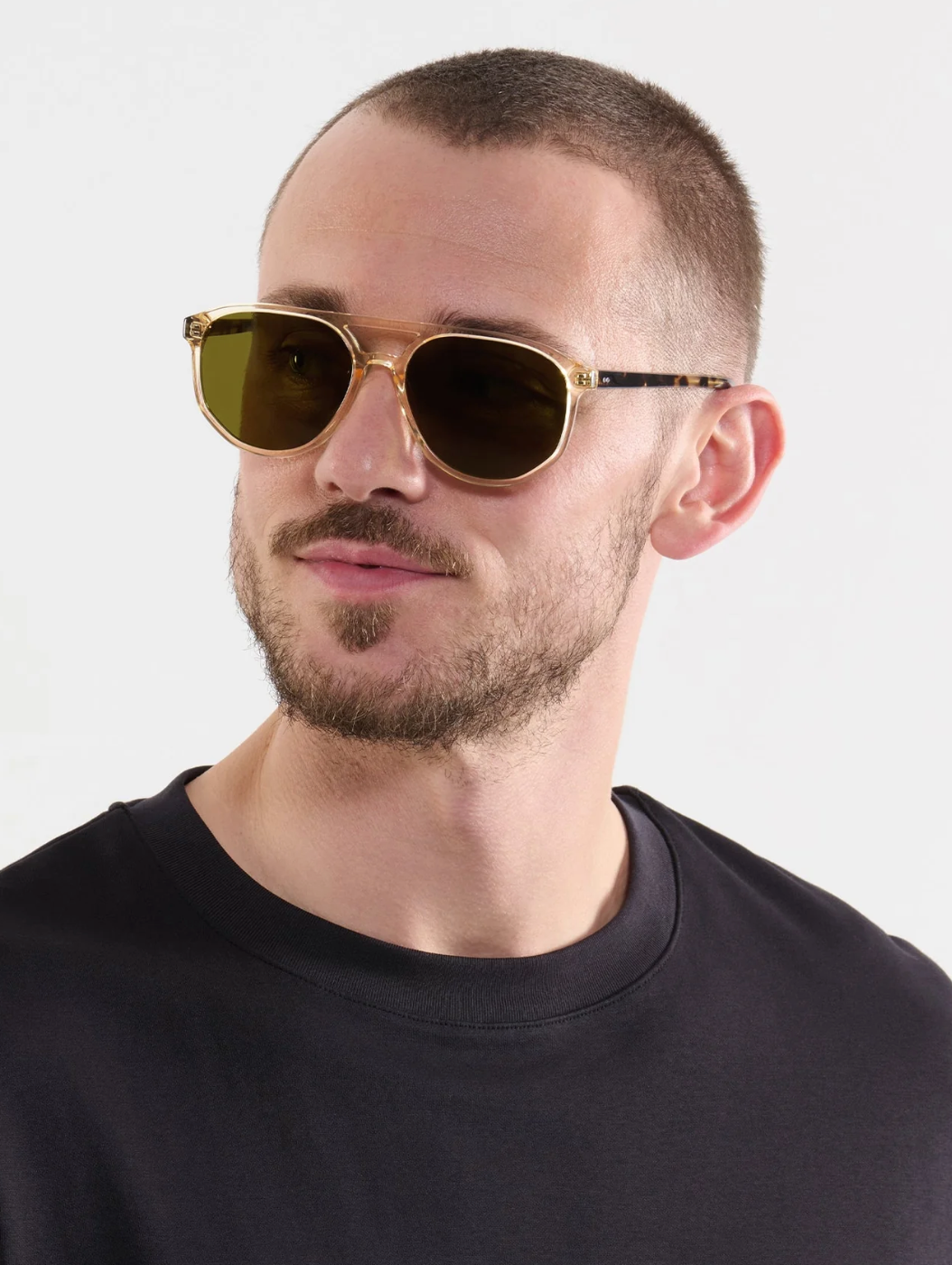 man wearing the brando sunglasses