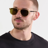 man wearing the brando sunglasses