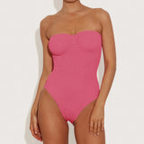 HUNZA G - Brooke Swim - Candy Pink