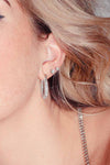Marrin Costello Jewelry - Blair 4mm Diamond Studs - Silver
