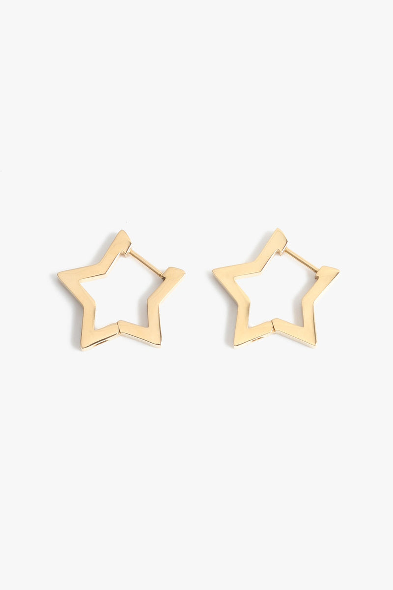 Marrin Costello Jewelry - Bowie 20mm Huggies - Gold