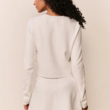 LoveShackFancy - GLINDY SKIRT - White Vanilla