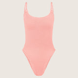 HUNZA G - Camille Swim - Peach