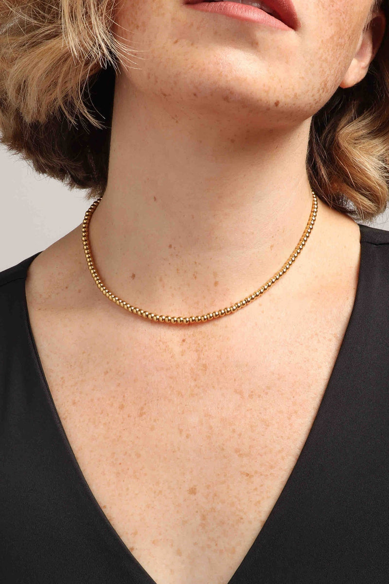 Marrin Costello Jewelry - Crown Choker - Gold