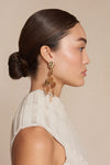 Cult Gaia - Sloane Earring - Shiny Brass