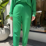 Sunni Spencer - Soft Jogger - Palm Green