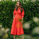 SIMKHAI - Jazz Dress - Fiery Red