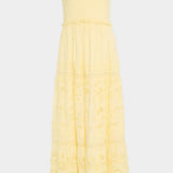 LoveShackFancy - Bisolet Dress - Citron