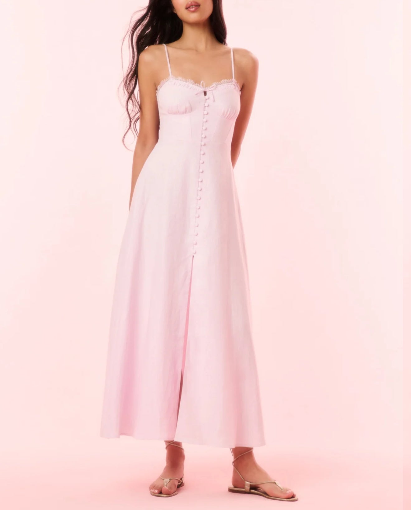 Linella dress in ballerina pink 