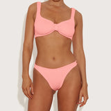 HUNZA G - Bonnie Bikini - Peach