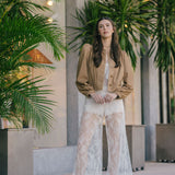 LoveShackFancy - Sigrid Lace Pant - Ivory