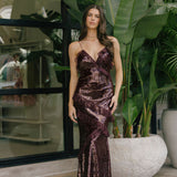 LoveShackFancy - Rialto Dress - Bordeaux