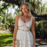 LoveShackFancy - Zima Dress - Optic White