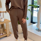 Sunni Spencer - Soft Jogger - Coconut Brown