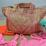 Le Daf - Shopping Small Olbia - Pink Gold Foil