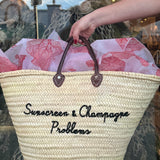 “Sunscreen & Champagne Problems" Bag - Sunni Spencer EXCLUSIVE x Poolside