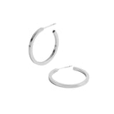 Marrin Costello Jewelry - Jay 1" Hoops - Silver