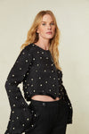 LoveShackFancy - Lyndon Top - Black
