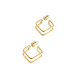 Marrin Costello Jewelry - Stevie Hoops - Gold