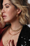 Marrin Costello Jewelry - Michaela 2" Hoops - Gold