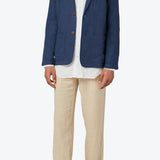 Love Brand & Co - Men's Nassau Linen Jacket - Navy Blue