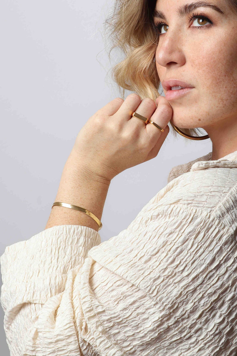 Marrin Costello Jewelry - Ramsey 5mm Bracelet - Gold